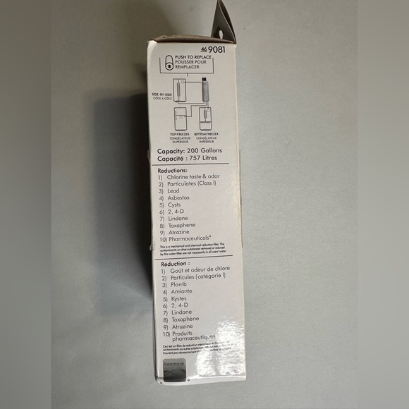 2-PACK Kenmore 9081 Refrigerator Water Filter 46-9081 - Picture 6 of 6